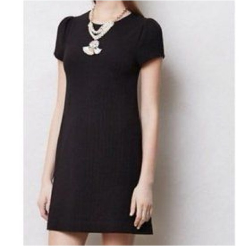 Maeve Little Black Mini Dress